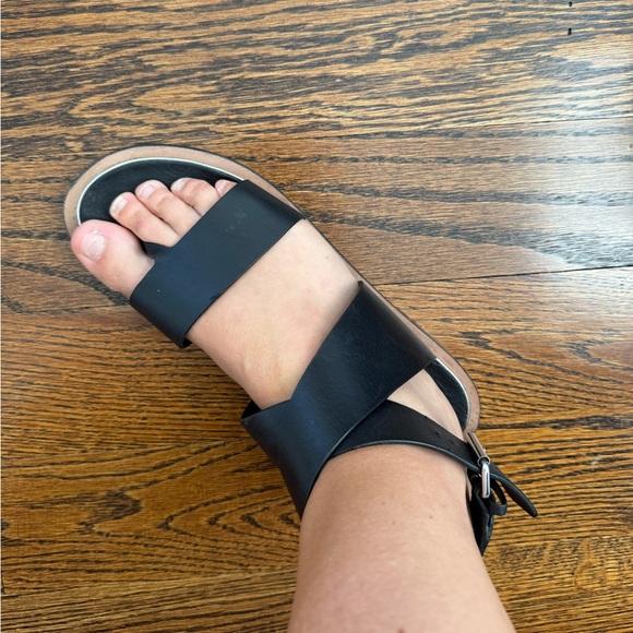 Vince Leather Wrap Sandals - size 7.5 - Picture 5 of 6